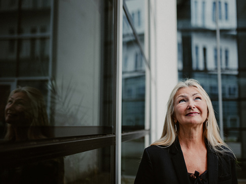 Prof. Maria Mendel fot Sylwester Ciszek