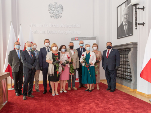 Ceremonia wręczenia odznaczeń 