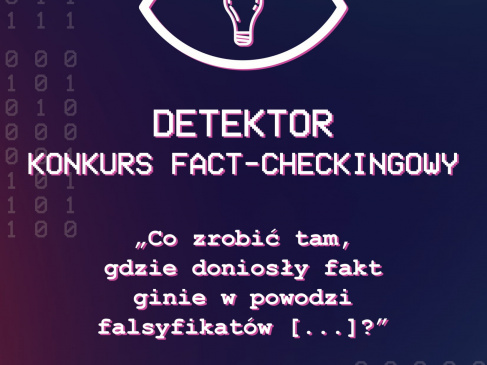 Konkurs Detektor - Plakat