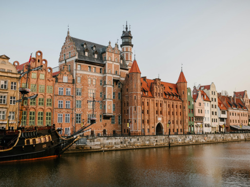 Gdańsk - widok od strony motławy