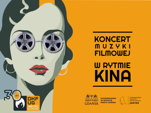 Grafika: Koncert muzyki filmowej W rytmie kina