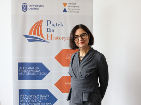 Emilia Jamroziak, fot. materiały Wydziału Historycznego UG