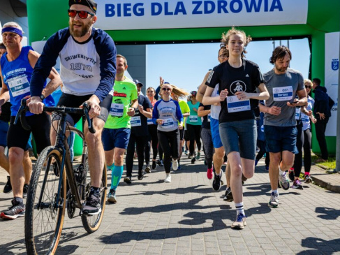 Kafel bieg dla zdrowia BHP