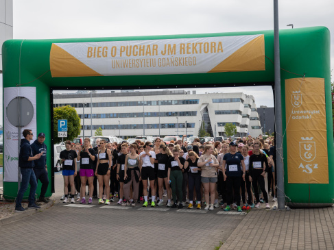 Bieg o Puchar JM Rektora UG 2025 start kobiet