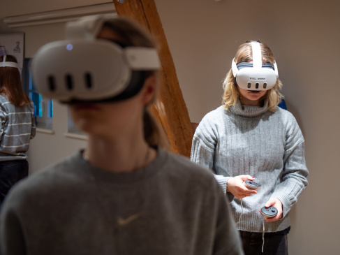 Zajęcia z goglami VR