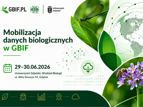 kafel mobilizacja danych biologicznych w GBiF