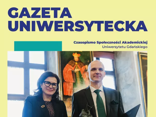 Fragment okładki "Gazety Uniwersyteckiej" luty 2026