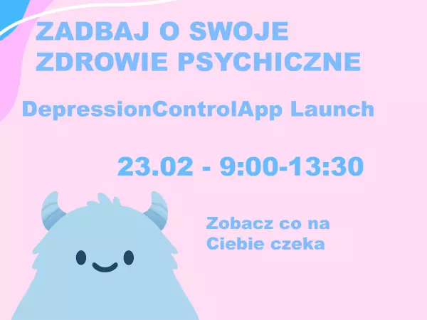 grafika promująca wydarzenie zadbaj o swoje zdrowie psychiczne
