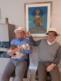 Prof. Robert Alicki i prof. Alejandro Jenkins