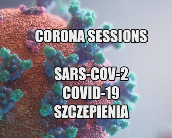 Logo audycji Corona Sessions
