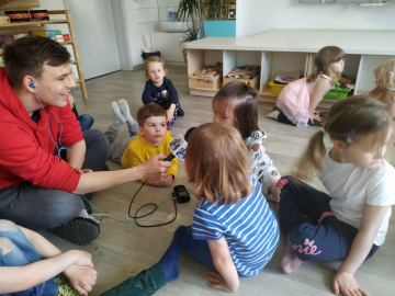 Karol Stachowicz w przedszkolu
