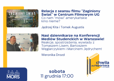 Baner zapowiadający audycję