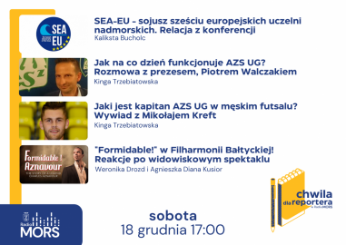 Baner zapowiadający audycję