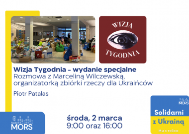 Baner zapowiadający audycję