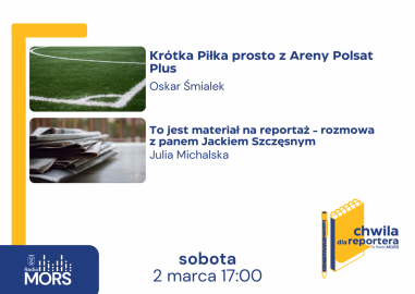 Baner zapowiadający audycję