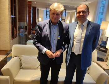 prof. Leszek Balcerowicz i Maciej Goniszewski
