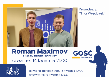 Baner zapowiadający audycję