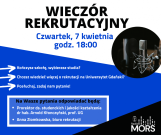Baner zapowiadający audycję