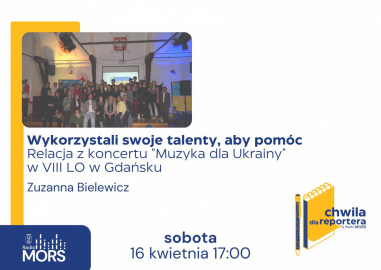 Baner zapowiadający audycję