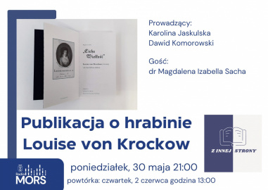 Baner zapowiadający audycję
