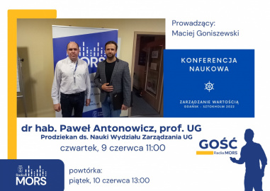 Baner zapowiadający audycję