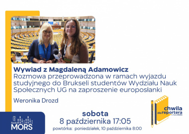 Baner zapowiadający audycję