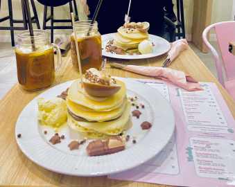 Pancaki z napojem
