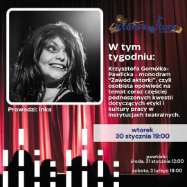 Baner zapowiadający audycję