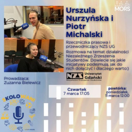 Baner zapowiadający audycję