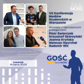 Baner zapowiadający audycję