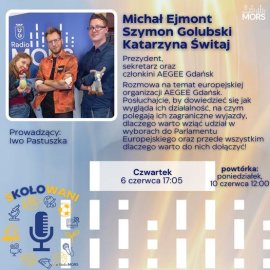 Baner zapowiadający audycję