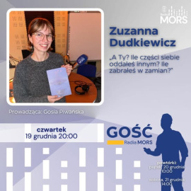 Baner zapowiadający audycję