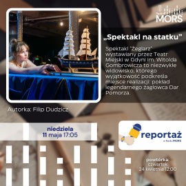 Grafika zapowiadająca audycję