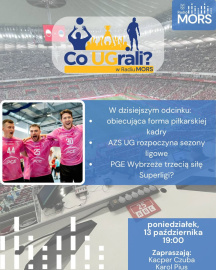 Grafika zapowiadająca audycję