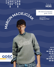 Grafika zapowiadająca audycję