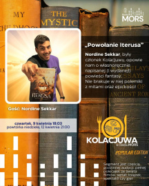 Grafika zapowiadająca audycję