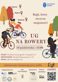 Plakat rajd rowerowy