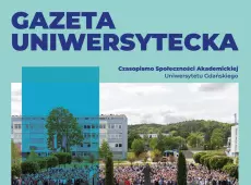 fragment okładki Gazety Uniwersyteckiej - czerwiec 2025