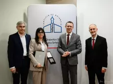 Aneta Lewkowicz z nagrodą im. Z. Robla, fot Dorota Muniak