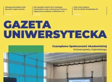 Fragment okładki Gazety Uniwersyteckiej - październik 2026