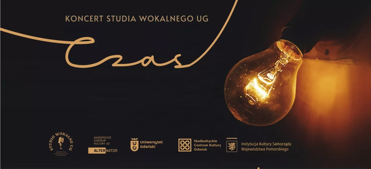 CZAS - zatrzymaj się i wsłuchaj w teraz. Koncert Studia Wokalnego UG 24 października 