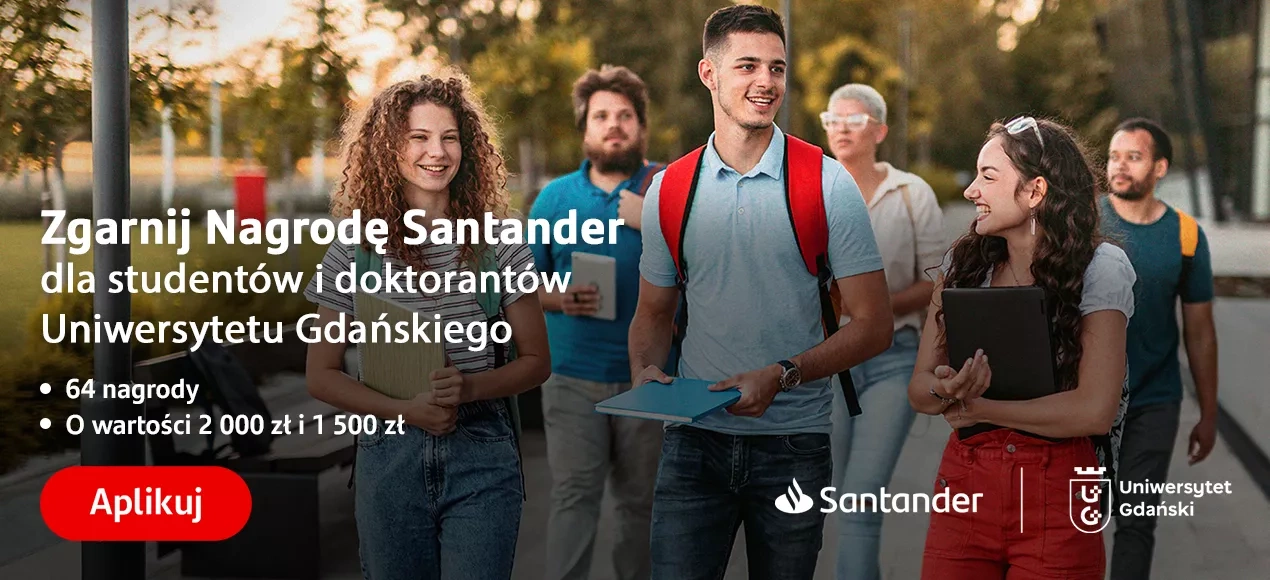 Nagroda do 2000 zł, bezpłatne kursy z języków obcych, wyjazd do Madrytu i inne możliwości rozwoju - współpraca UG z Santander Open Academy! 