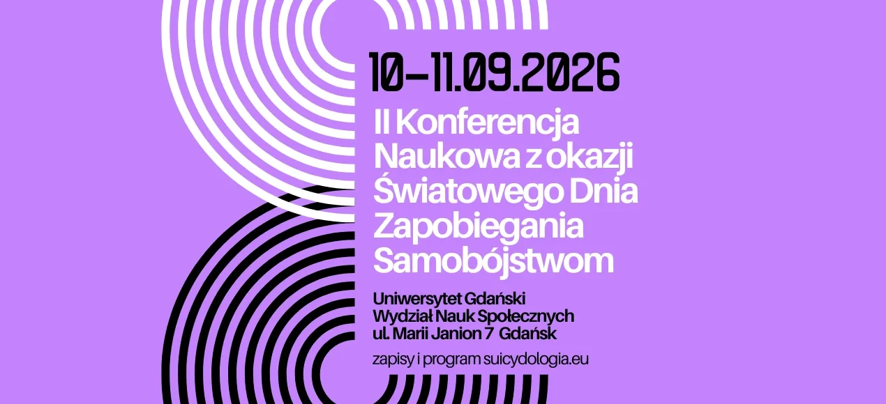 Grafika Ii Konferencji z okazji dnia zapobiegania samobójstwom