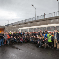 Pierwsze przejechałyśmy Tunelem pod Martwą Wisłą